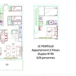 Apartamento Duplex Avec Accès Piscine, Animaux Acceptés, 8 Pers. à Gourette - Fr-1-860-10 *
